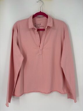 Frank & Eileen - Patrick Popover Henley Rose Size Large